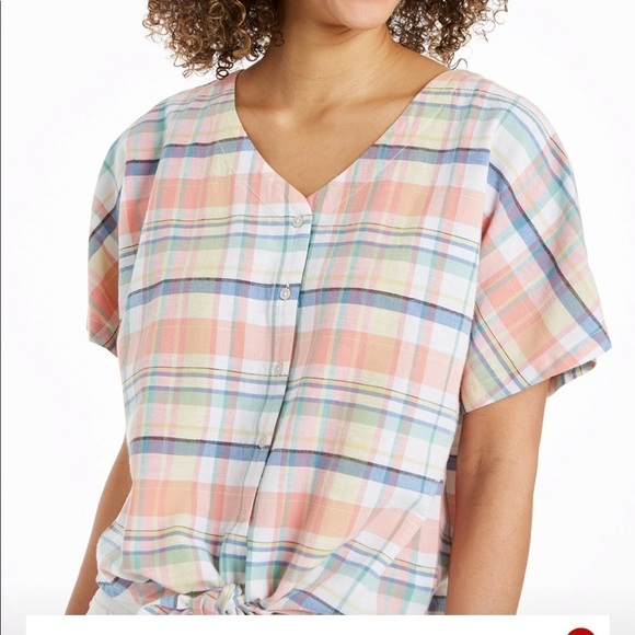 Style & Co
Petite Tie-Front Blouse Size PS - Picture 3 of 13